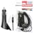 Premium Rapid Car Charger (with IC CHIP) for Motorola Q9m / Q9c, W755, i335, Sidekick Slide, ic602 Buzz+, ROKR Z6m, RIZR Z6tv, i425, W490 / W510 / W5, Q9m / Q9c, W370, RAZR V3a, W385, ic902 Deluxe, RAZR V3xx, RIZR Z3, ic502 Buzz, V323 / V325 / V323i / V325i, V365, KRZR K1m, W315, KRZR K1, V195 / V197, RAZR V3m, Q, L2, RAZR V3