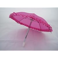 Fuchsia Doll Umbrella for 18 Inch Dolls Including the American Girl Line