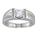 1 ct. Men's Certified Diamond Ring in Platinum SI1 Clarity E-F Color Retail Price $11,300., Available in Sizes 7, 8, 9, 10, 11, 12