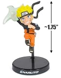 Naruto ~1.75" Mini-Figure with Stand: Naruto Shippuden - Uzumaki Nindoden [Legend of Nin-do] Figure Series (Japanese Import)