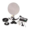 Schwaiger Mobile Camping Sat-Anlage,(FTA Receiver, LNB, Einteilnehmer 35cm)
