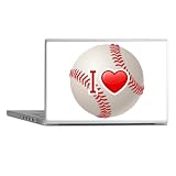 Laptop Notebook 7" Skin Cover I Love Baseball