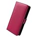 Bfun Packing Hot Pink Card Slot Wallet Leather Case Cover for LG Optimus L7 P705/P705G/700