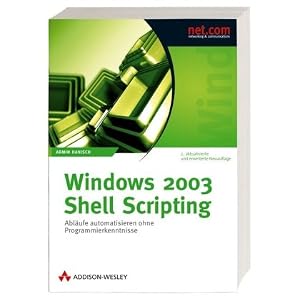41OCX1ifmlL. SL500 AA300  Windows 2003 Shell Scripting. Abläufe automatisieren ohne Programmierkenntnisse