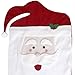 OliaDesign Mrs Santa Claus Christmas Kitchen Chair Covers, 1pcs, Red