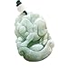 ovalbuy Jadeite Jade Chinese Zodiac Amulet Pendant Various Animals