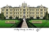 St. Mary`s University Lithograph 14x10 Limited Edition Unframed Lithograph