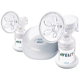 Philips AVENT BPA Free Twin Electric Breast Pump, White