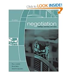 Negotiation: Readings, Exercises, and Cases