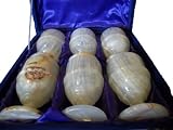 Extraordinary Jasper Hand Crafted Wine Glass Set Of 6