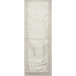 Silk Runner for Table in Brocades Handmade Home Furnishings from Banaras, India 13" x 72" (btr043)