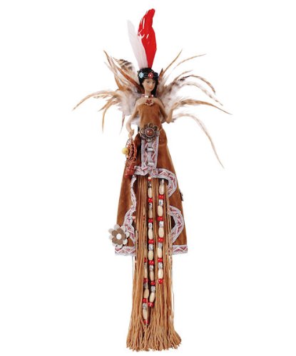 NOVA 15 Polyresin Indian Tassel Doll By Golden Keepsakes
