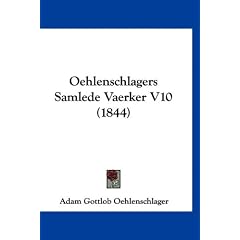 Oehlenschlagers Samlede Vaerker V10 (1844)