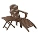 Kitchen & Housewares : Folding Adirondack Collection - Brown