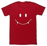 HippoWarehouse vampire smile blood unisex short sleeve t-shirt