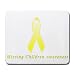 Missing Children Awareness Ribbon Mouse Pad