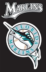 Florida Marlins Applique Embroidered Banner Flag 44"x28" MLB Baseball Fan Shop Sports Team Merchandise