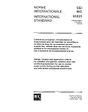 IEC 61031 Ed. 1.0 b:1990, Design, location and application criteria for installed area gamma radiation dose rate monitoring equipment for use in nuclear ... and anticipated operational occurences