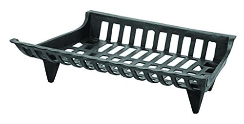Pleasant Hearth Cast Iron Grate, 30-Inch