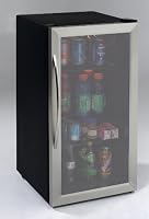 Beverage Cabinet Stainess Double Pane Tempered Beverage Cabinet Stainess Double Pane Tempered