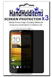 HHI 4-Way Privacy Screen Protector for HTC One X - (3 Pack) (Package include a HandHelditems Sketch Stylus Pen)