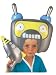 Giant Inflatable Robot Head & Blaster Halloween Costume