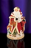 RADKO REGAL SNOWMAN & CARDINALS 16
