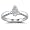 10k White Gold Marquise Cluster Ring (1/4 cttw, I-J Color, I1-I2 Clarity), Size 6