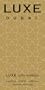 LUXE Dubai (Luxe City Guides)