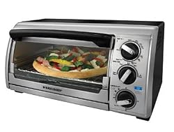 Black & Decker TRO480BS Toast-R-Oven 4-Slice Toaster Oven