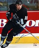 Trevor Linden Autographed / Signed Vancouver Canucks Black Jersey 8x10 Photo