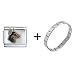 Doberman Pinscher Italian Charm Bracelet
