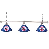 Best Quality Detroit Pistons NBA 3 Shade Billiard Lamp - 60 inches