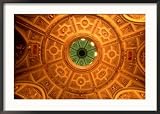 Domed Ceiling of Museum of Fine Arts, Vienna, Austria Framed Photographic Poster Print by Jon Davison, 35x25