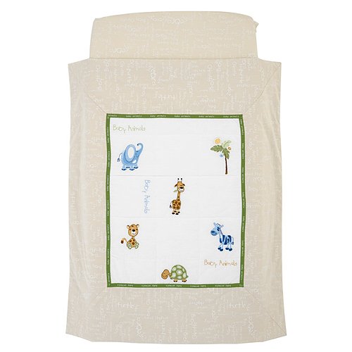 Cradle Sheet & Comforter Set - Baby Animals