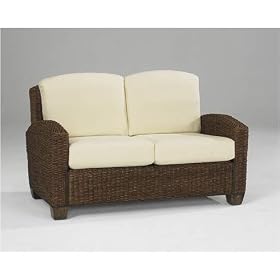 Click here to buy Cabana Banana Loveseat - Cocoa by Home Styles.
