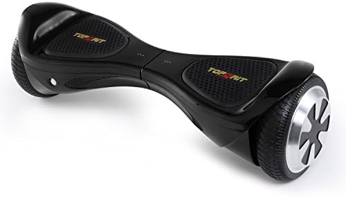 TopGrit Mini Hands-Free 6.5 Inches Dual-Wheel Self Balancing Scooter Features Latest Security Technology And Top Capability, Black