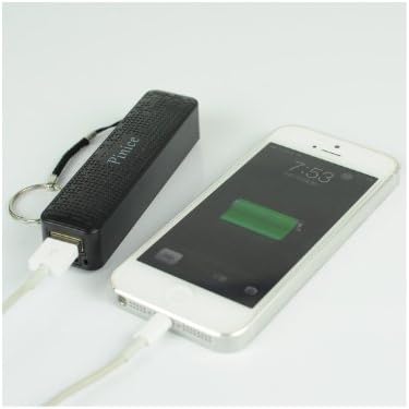 PINICE Pixel Tavel Charger 2600mAh Portable Charger External Battery Power Bank for iPhone 6 Plus 5S 5C 5 4S, iPad Air 2 Mini 3, Samsung Galaxy S6 S5 S4 Note Tab, Nexus, HTC, Motorola, Nokia, PS Vita, Gopro, more Phones and Tablets and More (Black)