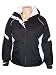 Womens Columbia Insulated Medium Weight Ski Jacket Coat, Downhill Diva, Black/white