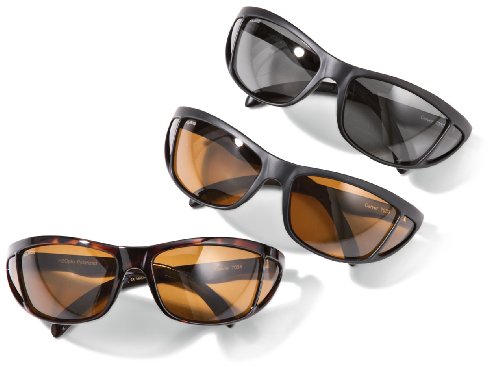 Click here to buy Black Brown H2Optix® Polarized Carver Sunglasses by H2 OPTIX.