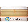 Sunless / Cosiflor Fenster Plissee Modell VS2 / Ma�arbeit bis 80 x 120cm in 11 m�glichen Crush - Perlex - Stoffen