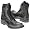 Black Brush Leather