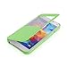 JAMMYLIZARD Galaxy S5 Case - Green Window Flip Cover for Samsung Galaxy S5 / S5 Neo / S5 Plus, Screen Protector Included