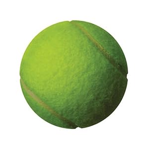 Rally Tennis Ball Car Magnet