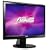 Asus VH196D 48,3 cm (19 Zoll) Widescreen TFT-Monitor, VGA (Kontrast dyn. 5000:1, 5ms Reaktionszeit) schwarz