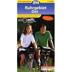 ADFC-Regionalkarte Ruhrgebiet Ost  1 : 50 000: Alle Radtouren f�r Wochenendtour und Tagesausflug. Mit Stra�ennamen zur besseren Orientierung!