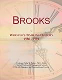 Brooks: Websters Timeline History, 1980 - 1991