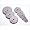 USA Sports Grey Standard Weight Plate, 12-Pounds