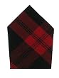 Durable Hand Woven 100% Cotton Plaid Napkins 22x22 Inches Set of Six