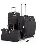 Diane Von Furstenberg Abstract Signature 29" Spinner Expandable Upright (Red)